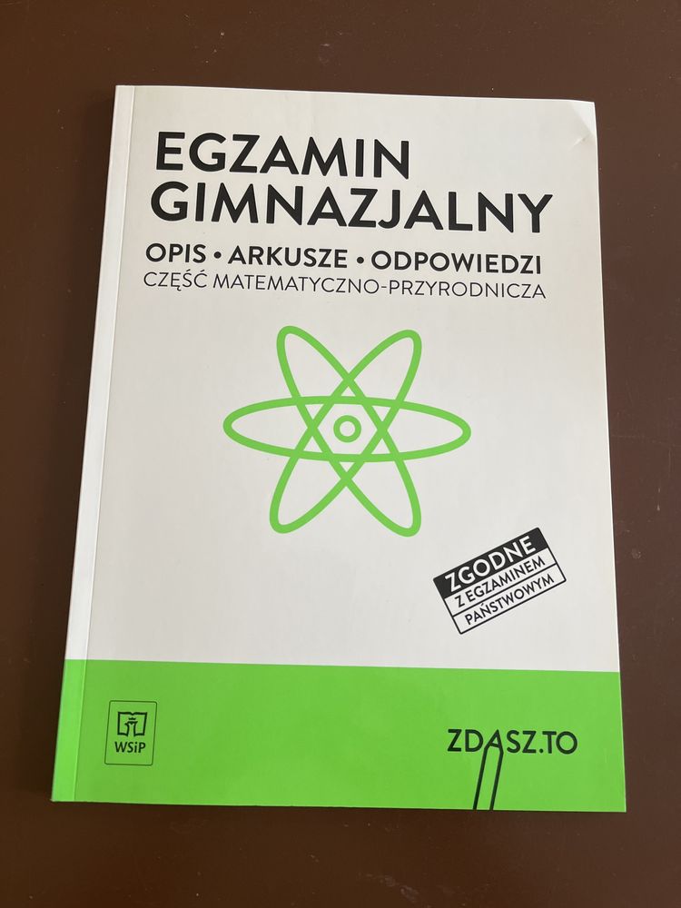 Egzamin gimnazjalny część matematyczno - przyrodnicza