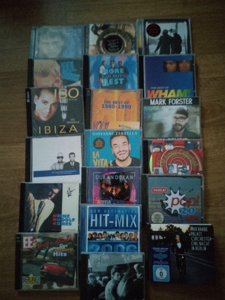 Albumy CD orginalne 19 szt stare utworki