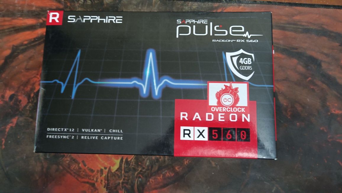 Radeon RX560 4GB Sapphire pulse