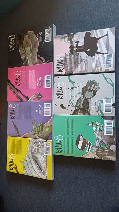 Manga Kaiju 8 Vol. 3, 4, 5, 6, 7, 8 e 10