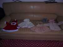 lote de roupa de menina bebé as pantufas