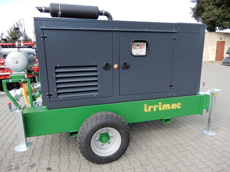 Motopompa agregat pompowy IRRIMEC pompa Caprari deszczownia
