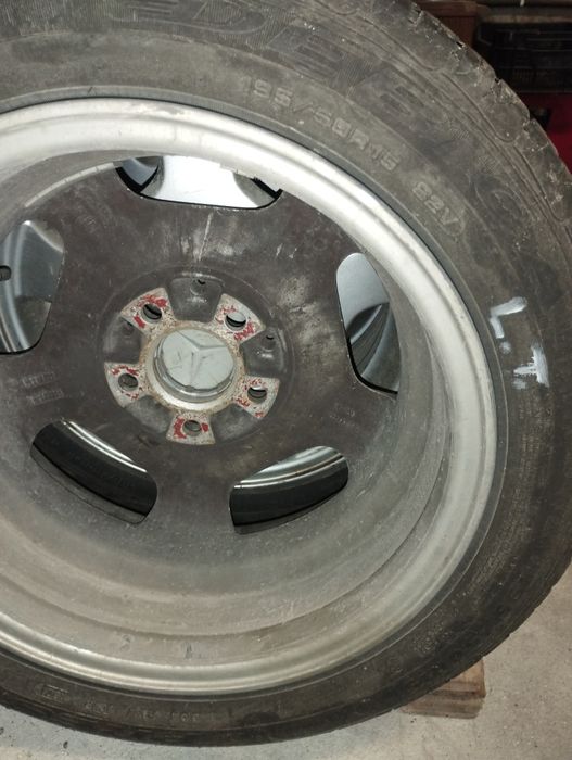 4 Alufelgi 5x112 Mercedes a klasa 15 cali