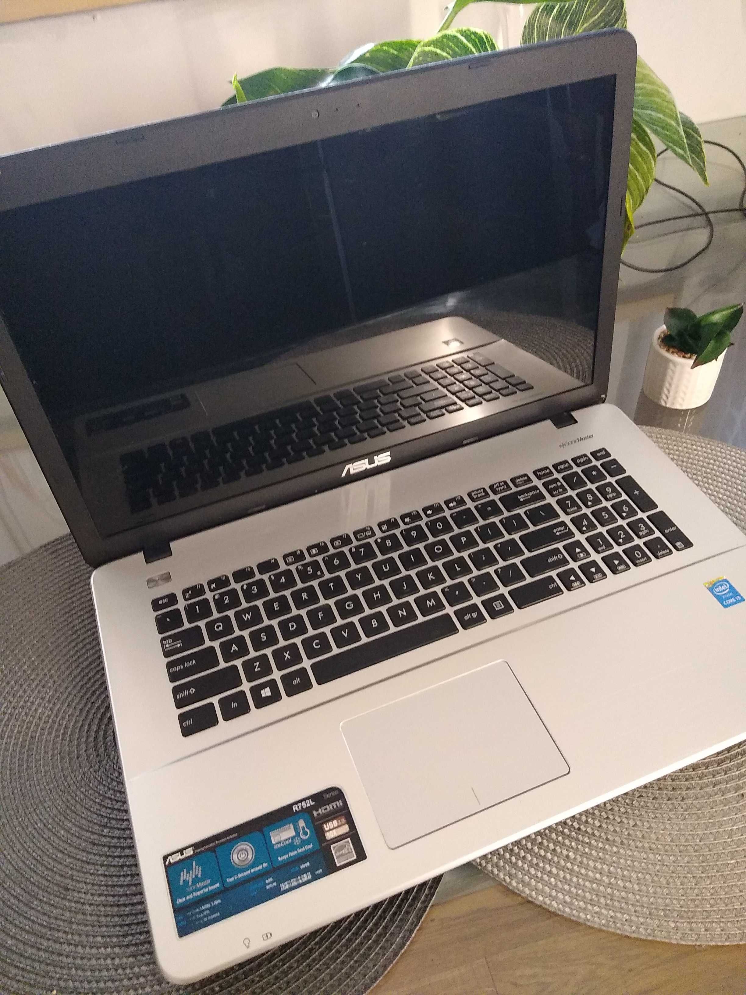 Продам ноутбук 17.3  Asus R752L /intel I5 5 gen /8 gb/256 SSD /