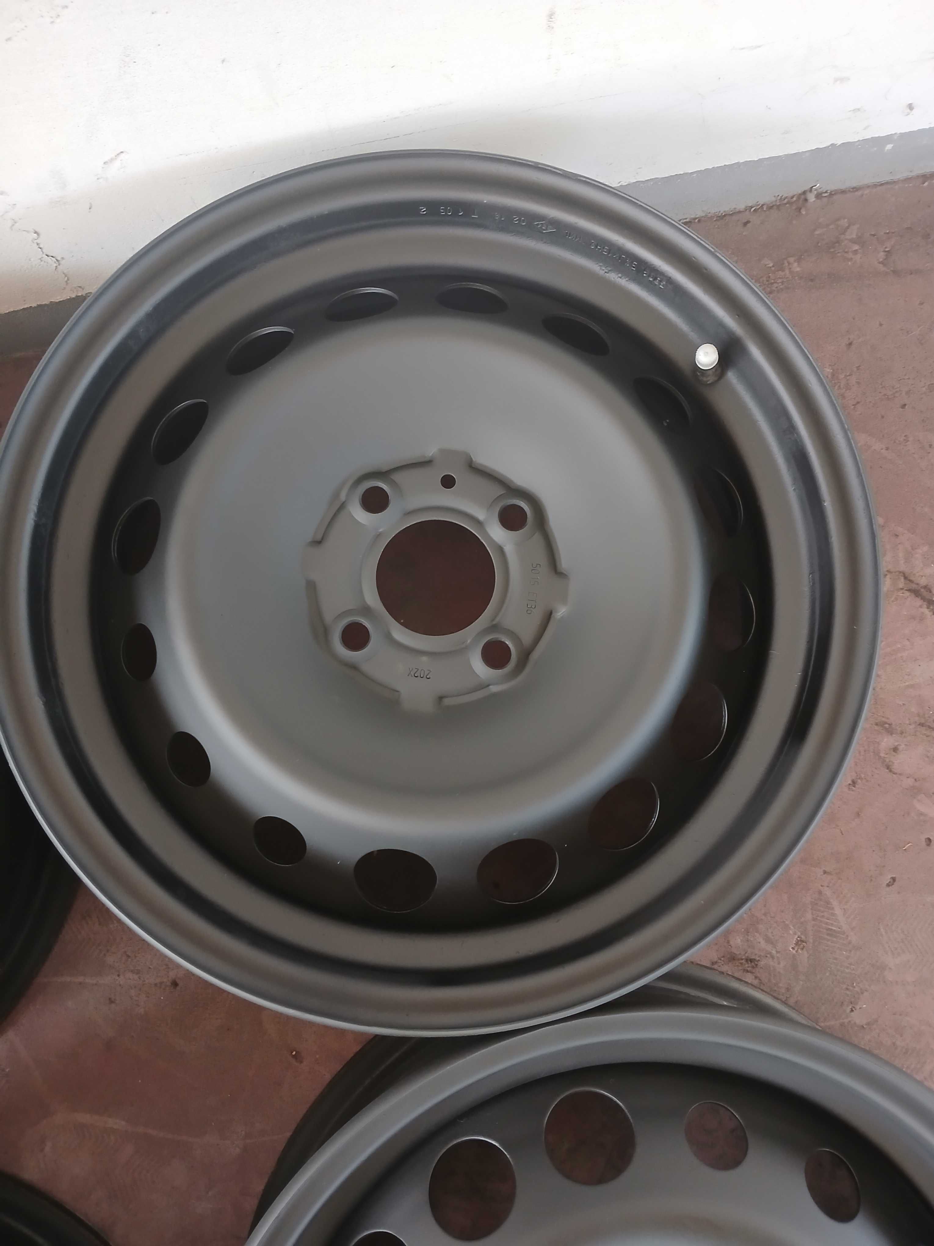 Felgi stalowe Renault Twingo Smart 4x100 5,5j15 et36 i 5j15 et38 TPMS