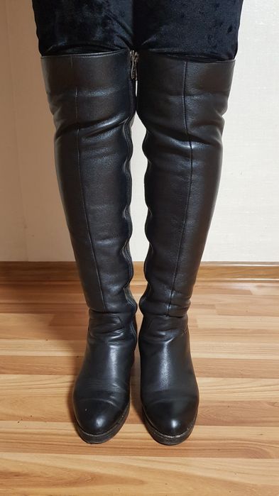 Сапоги ботфорты_Обмен!