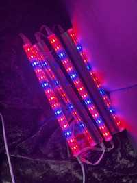 Lampa LED GROW do doświetlania roślin domowych 5 paneli