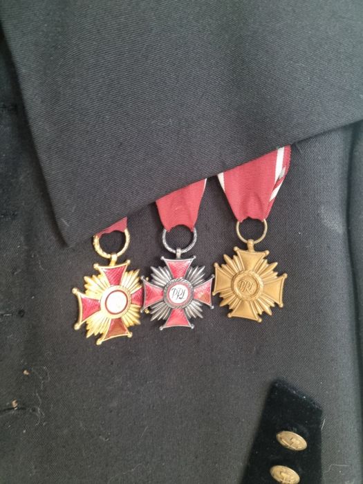 Mundur galowy górniczy na 190cm