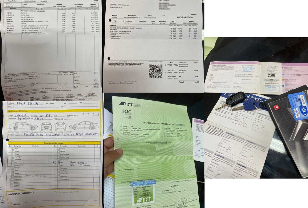 Citroen Jumper 2.2 HDi – 2008 | Revisão feita, embraiagem nova e AC