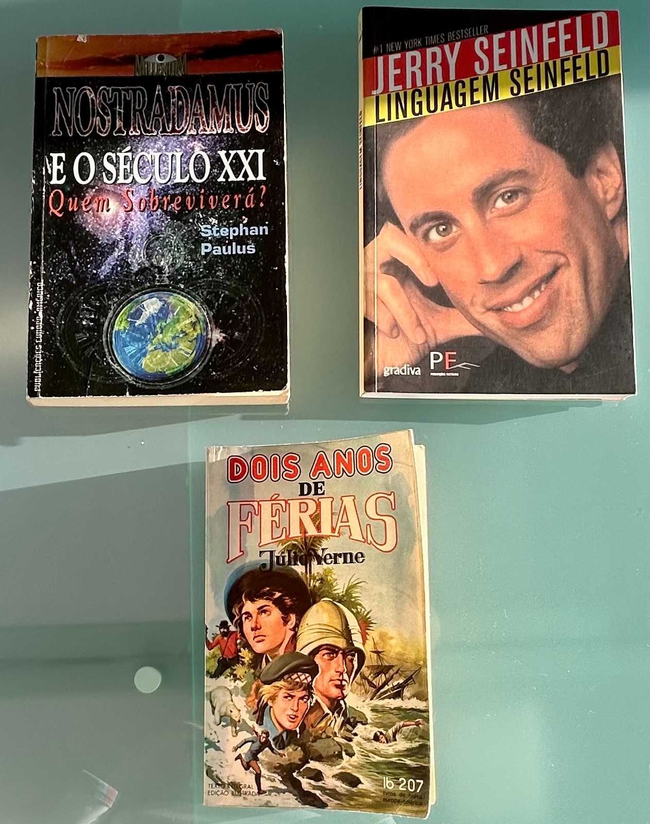 Livros Jerry Seinfeld, Júlio Verne, Stephan Paulus