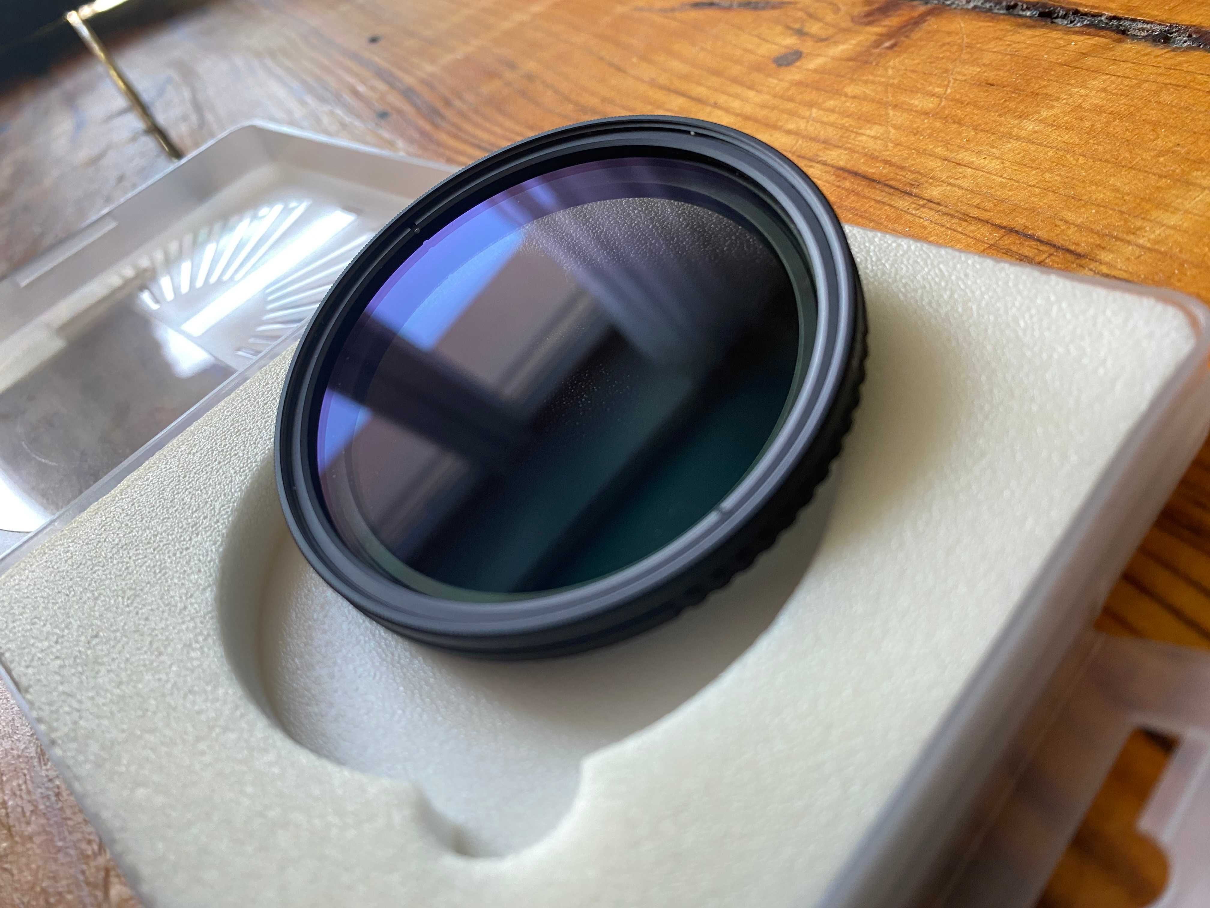 K&F Filtr ND 62mm REGULOWANY szary FADER ND8-ND2000