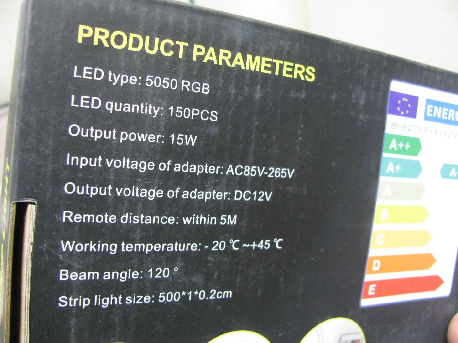 RGB LED лента з пультом управления  5м AMBOTHER из Германии