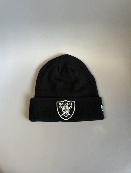 Черная шапка New Era Raiders мужская (оригинал)