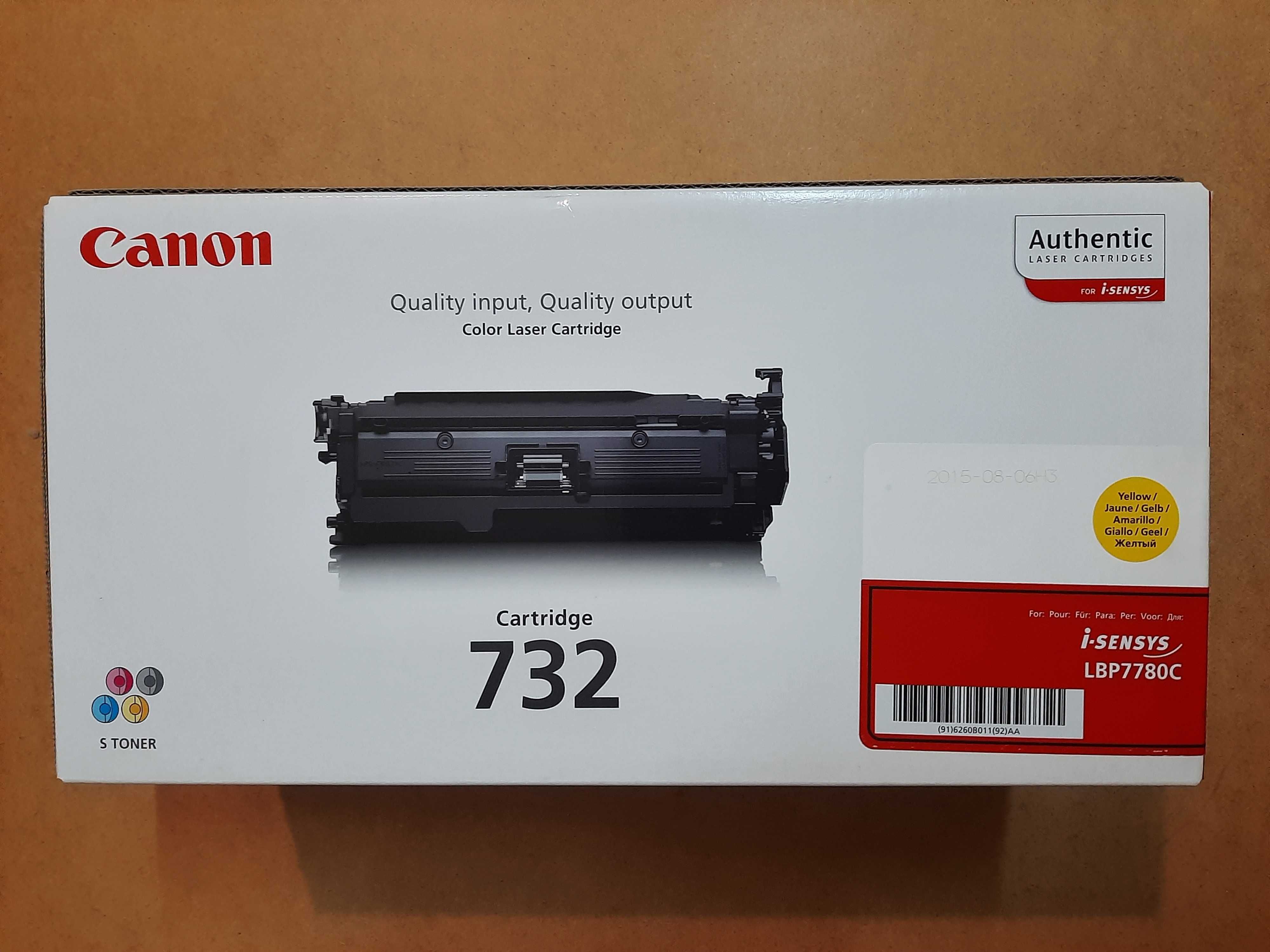 Toner kartridż Canon 732 CMYK do LBP7780Cx -oryginalne fabrycznie nowe