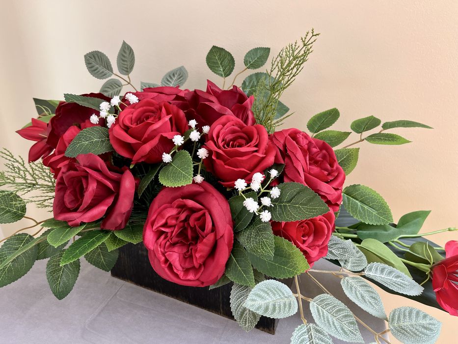 Kompozycja nagrobna, stroik na cmentarz