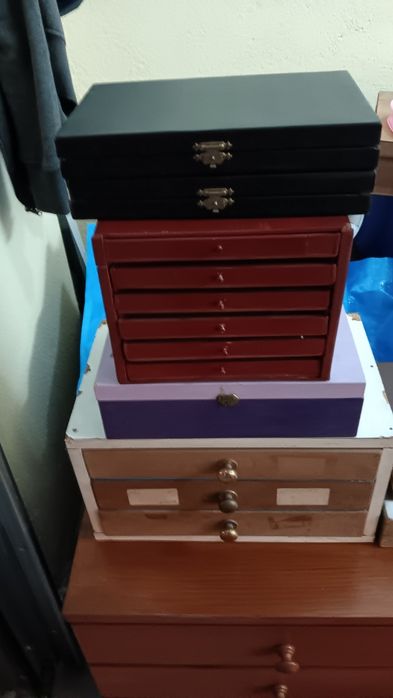 Pequenas caixas para arrumação !