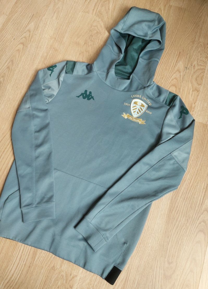 Bluza z kapturem Leeds United 19/20 r. 164 - 170 cm 13-15 Lat