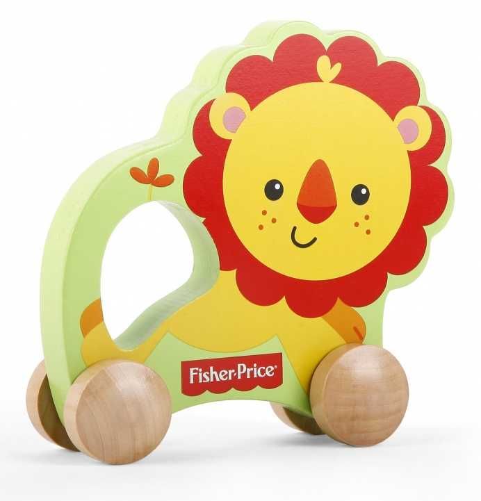 Lew do raczkowania drewniany Fisher-Price