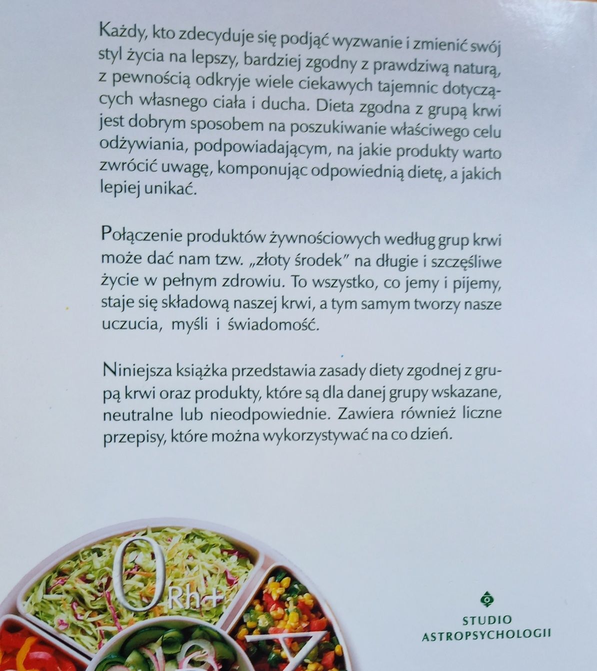 Grupa krwi a odżywianie - Urszula Lemańska
