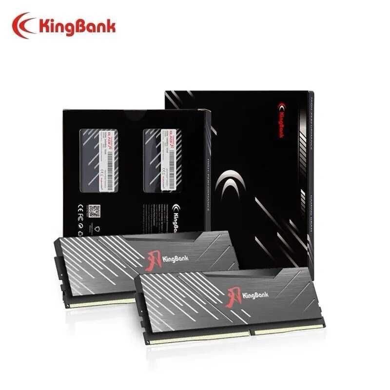 Оперативная память KingBank DDR5 6400/6800MHz 16GB/32GB/64GB 2x16/32GB