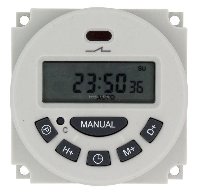 Цифровий тижневий програмований таймер