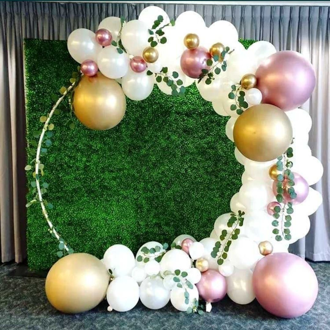 METALOWY STELAŻ NA BALONY dekoracja na ślub urodziny tło fotograficzne