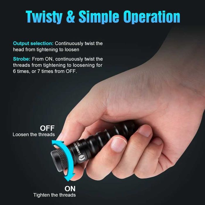 LUMINTOP EDC15 Ручний Ліхтар (760 Люмен 70 Метрів)