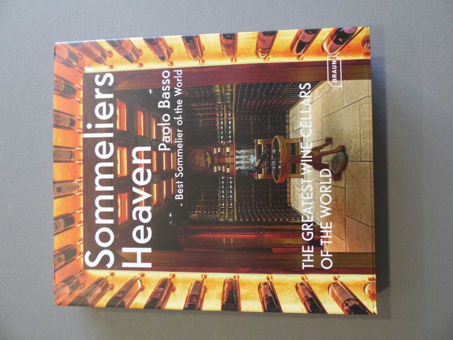 Livro Sommeliers Heaven - The Greatest Wine Cellars of the World