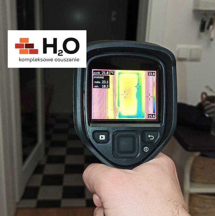 Badania termowizyjne - pomiary kamerą termowizyjną - mostki cieplne