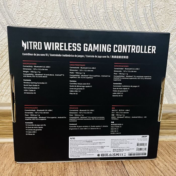 Гейпад, джойстик Acer Nitro WirelessGaming Controller • Доставка OLX
