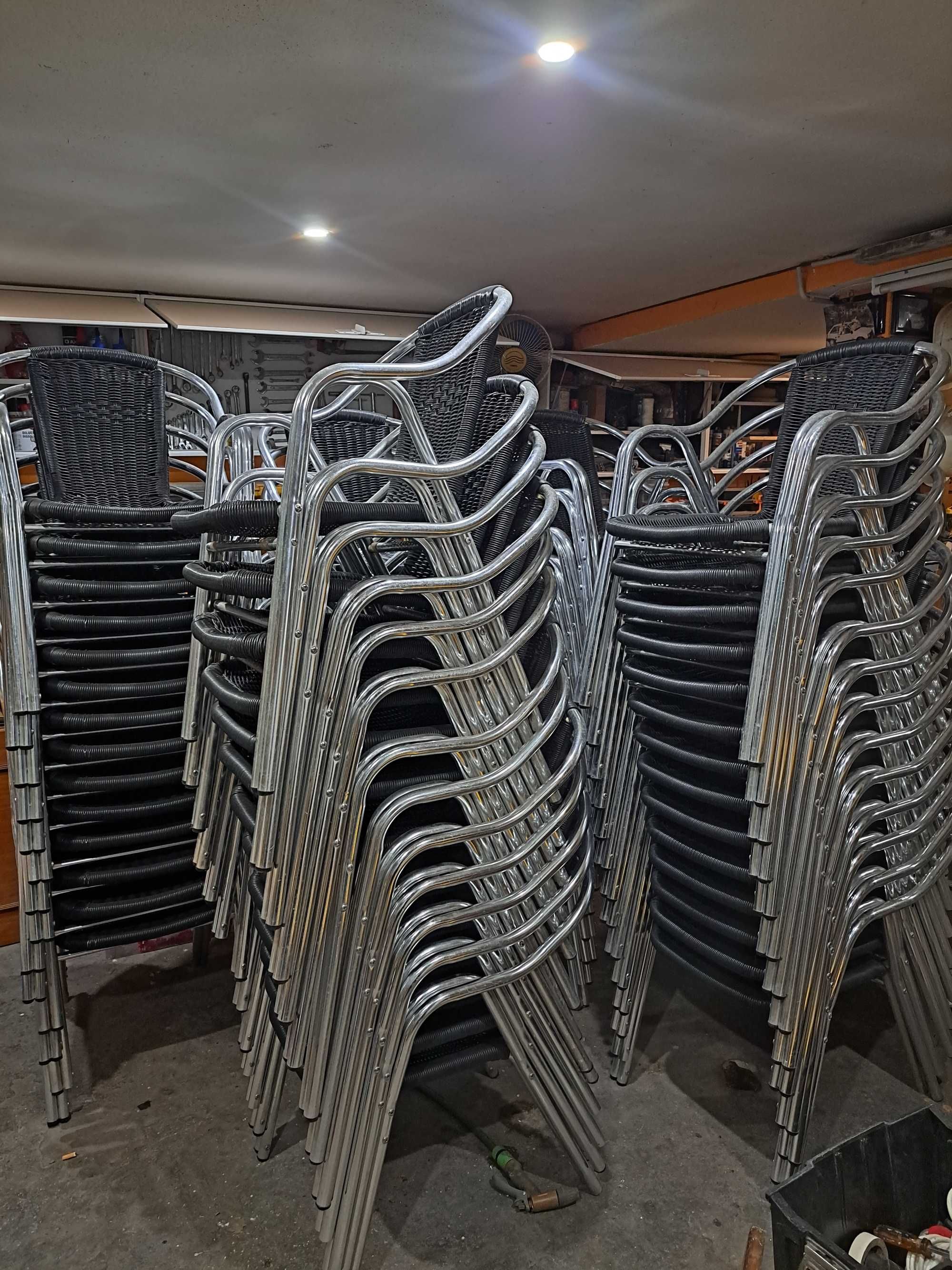 Cadeira Rattan de Esplanada