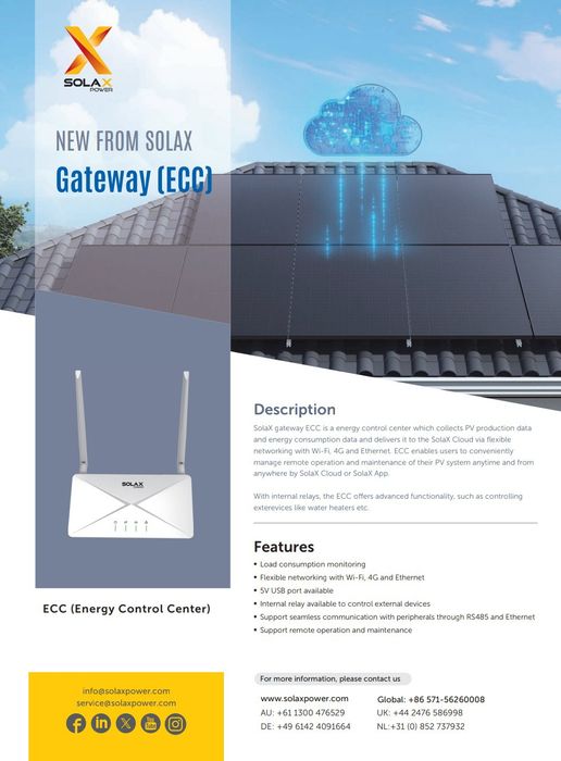 Microinversor Solax X1 1000W e 1200W