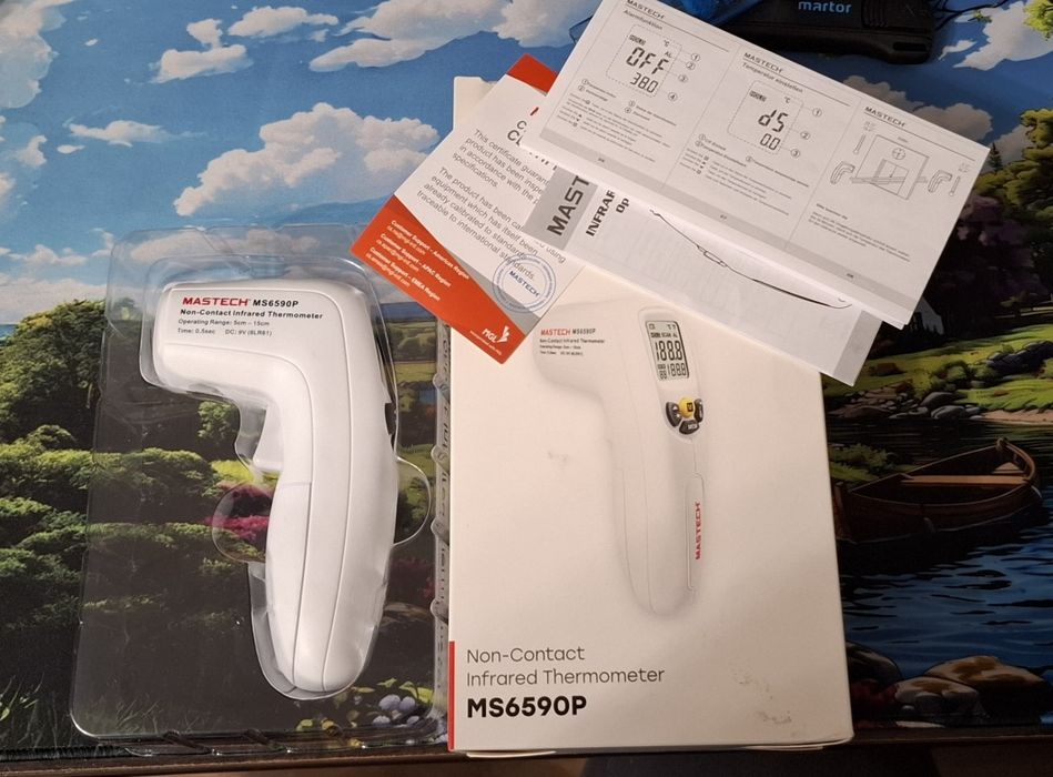 Termometr MASTECH MS6590P