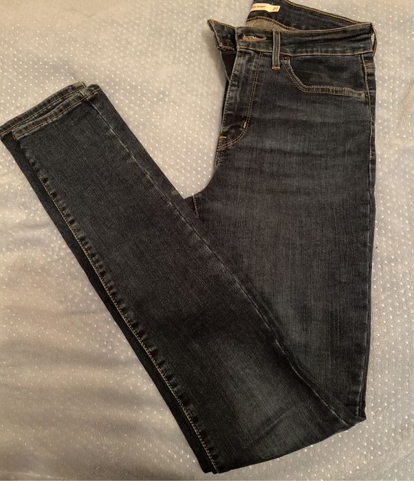 Calças de ganga levis high rise skinny 721