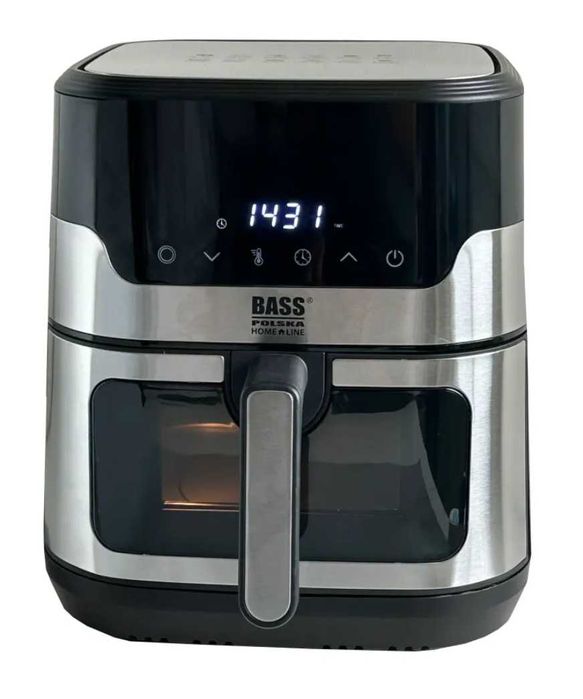 Аерофритюрниця Bass Polska 9 л з оглядовим вікном та Wi-Fi (BH10885)