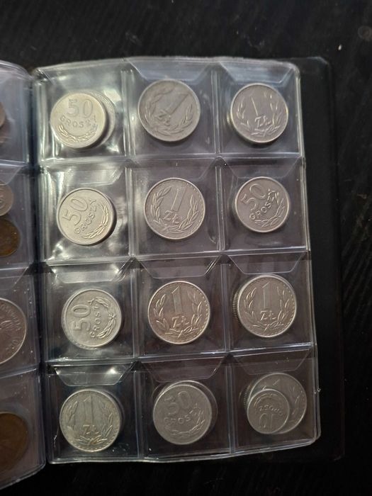 Monety Polskie i zagraniczne ponad 150 sztuk