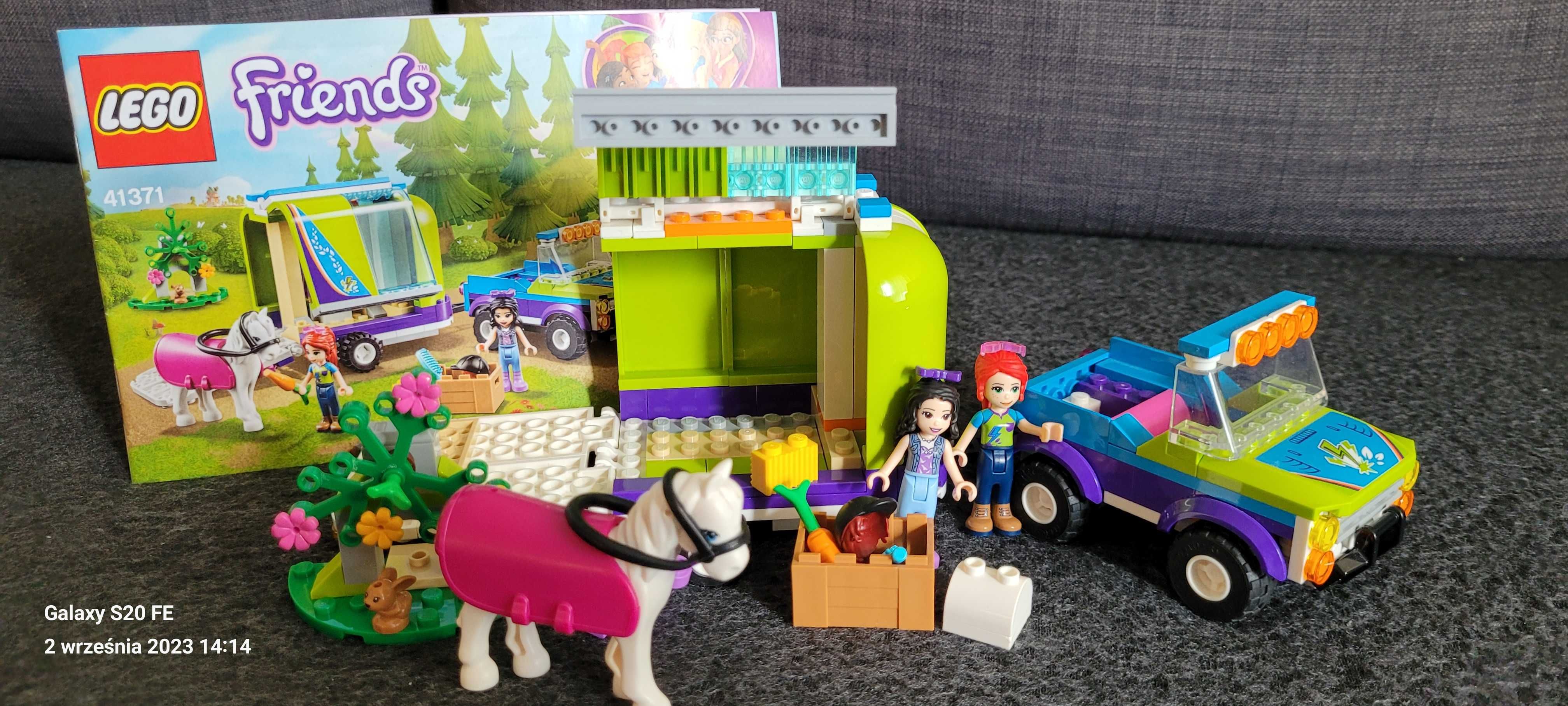 LEGO FRIENDS 41371 Przyczepa dla konia Mii