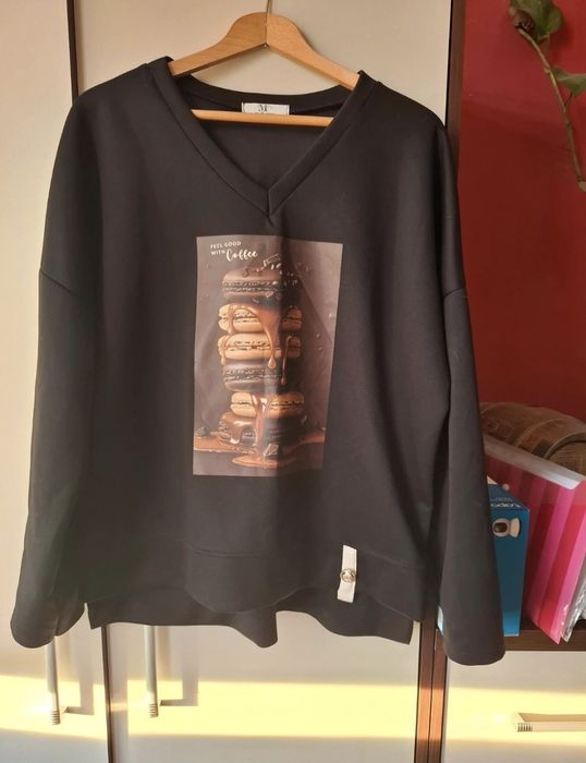 Bluza damska w serek