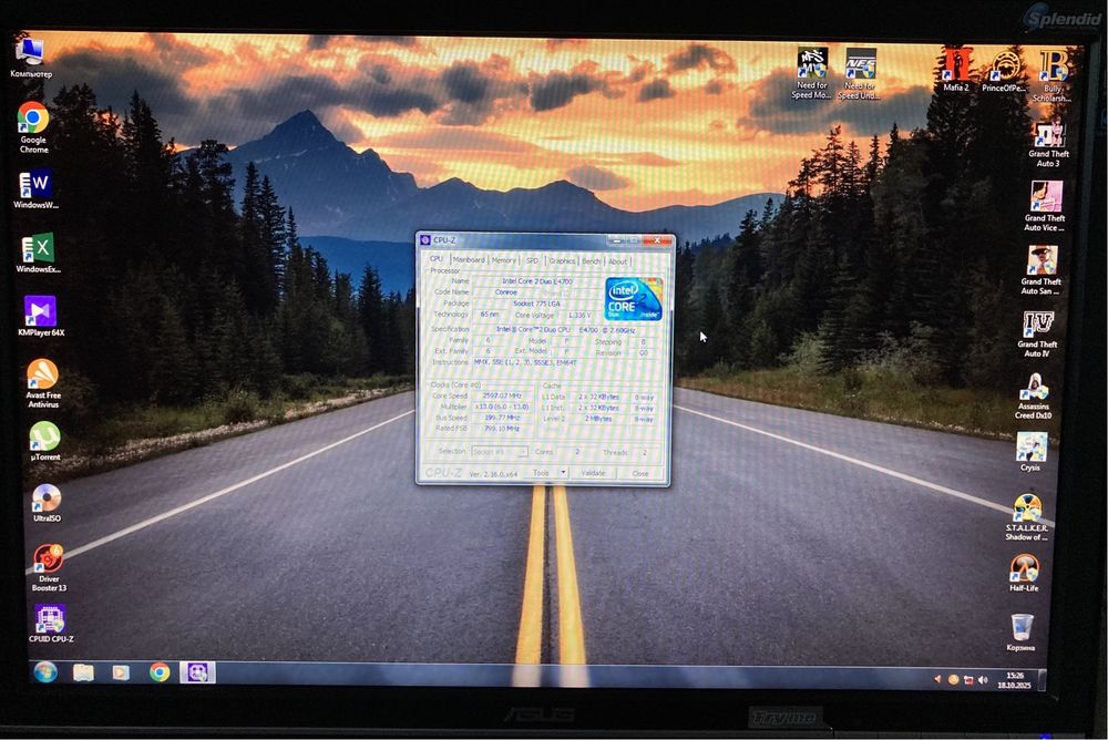 Компʼютер ПК Core 2 Duo ОЗУ 4GB Відеокарта 1GB Nvidia