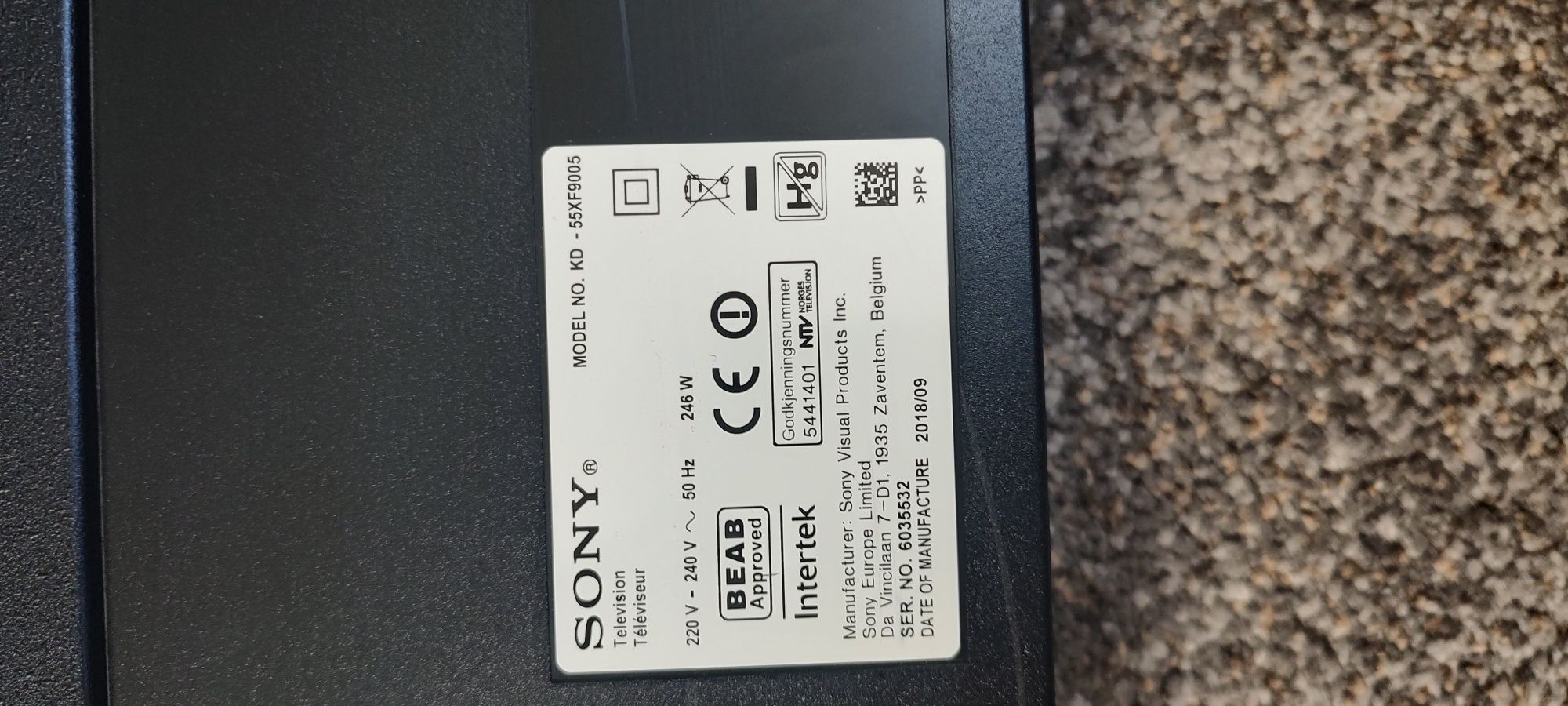 Продам смарт ТВ Sony 4 К. 55 дюймов разбита матрица