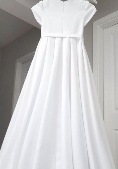*Emmi Mariage* cudna sukienka alba komunijna bolerko torebka halka 134