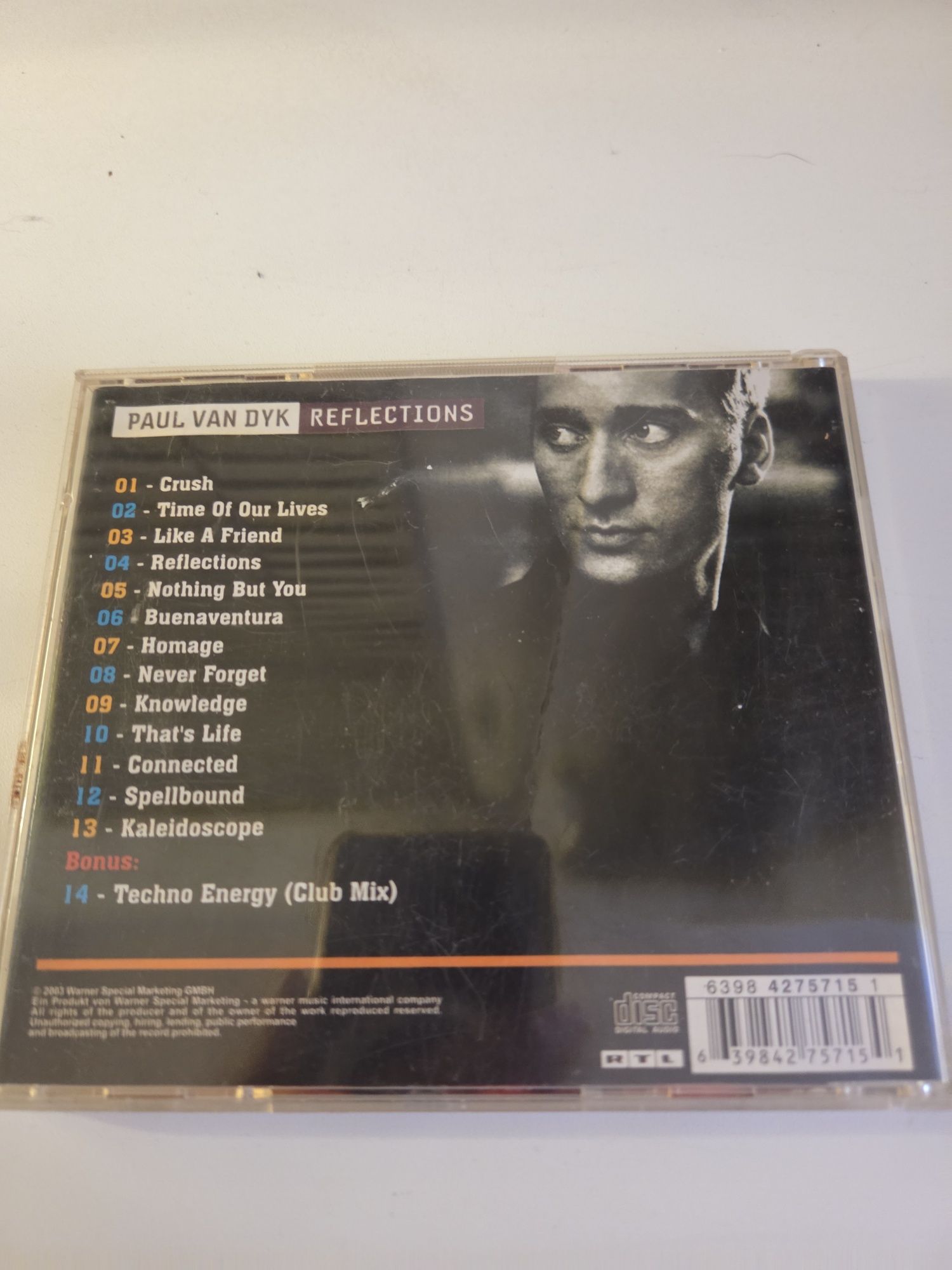 Paul Van Dyk  Reflections Cd 2003r