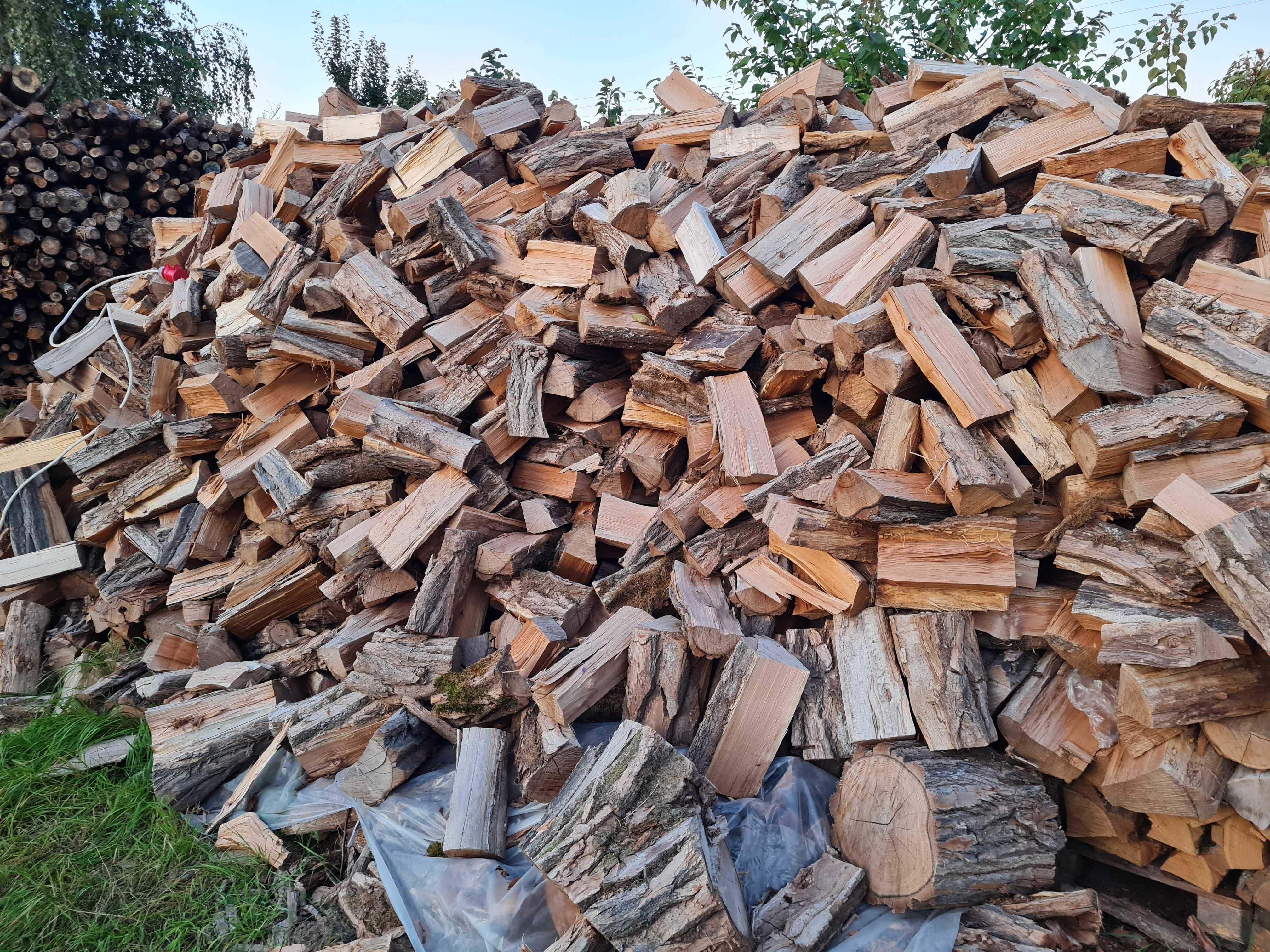 !!!SEZONOWANE!!! Drewno opałowe/kominkowe DĄB BRZOZA AKACJA BUK SOSNA