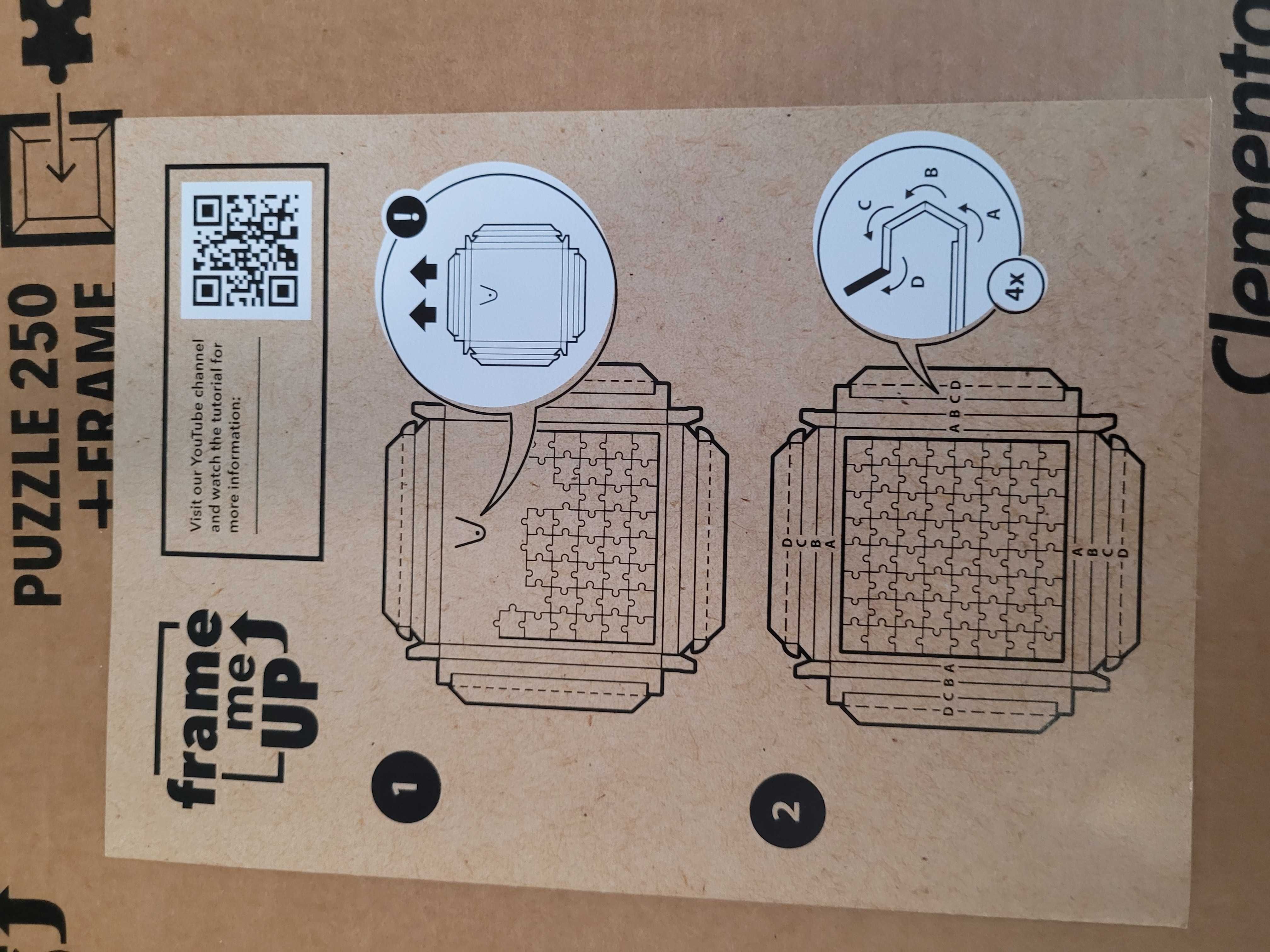 Nr 2 - Puzzle Kaseta magnetofonowa z ramką 250 el