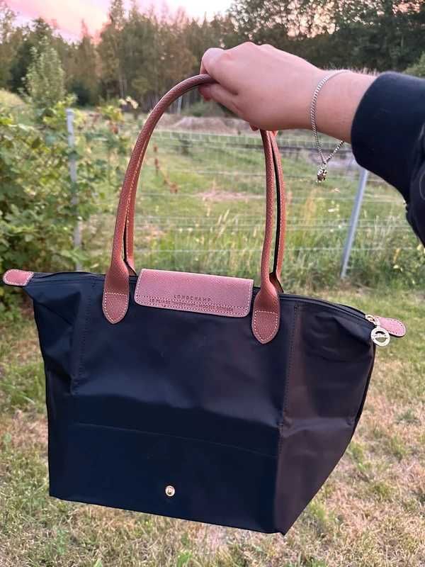 Longchamp Le Pliage M czarna – nowa z metką