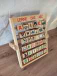 Elementarz Drewniany Small Foot Zabawka Edukacyjna