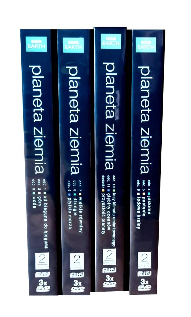 BBC EARTH – Planeta Ziemia (12 DVD)