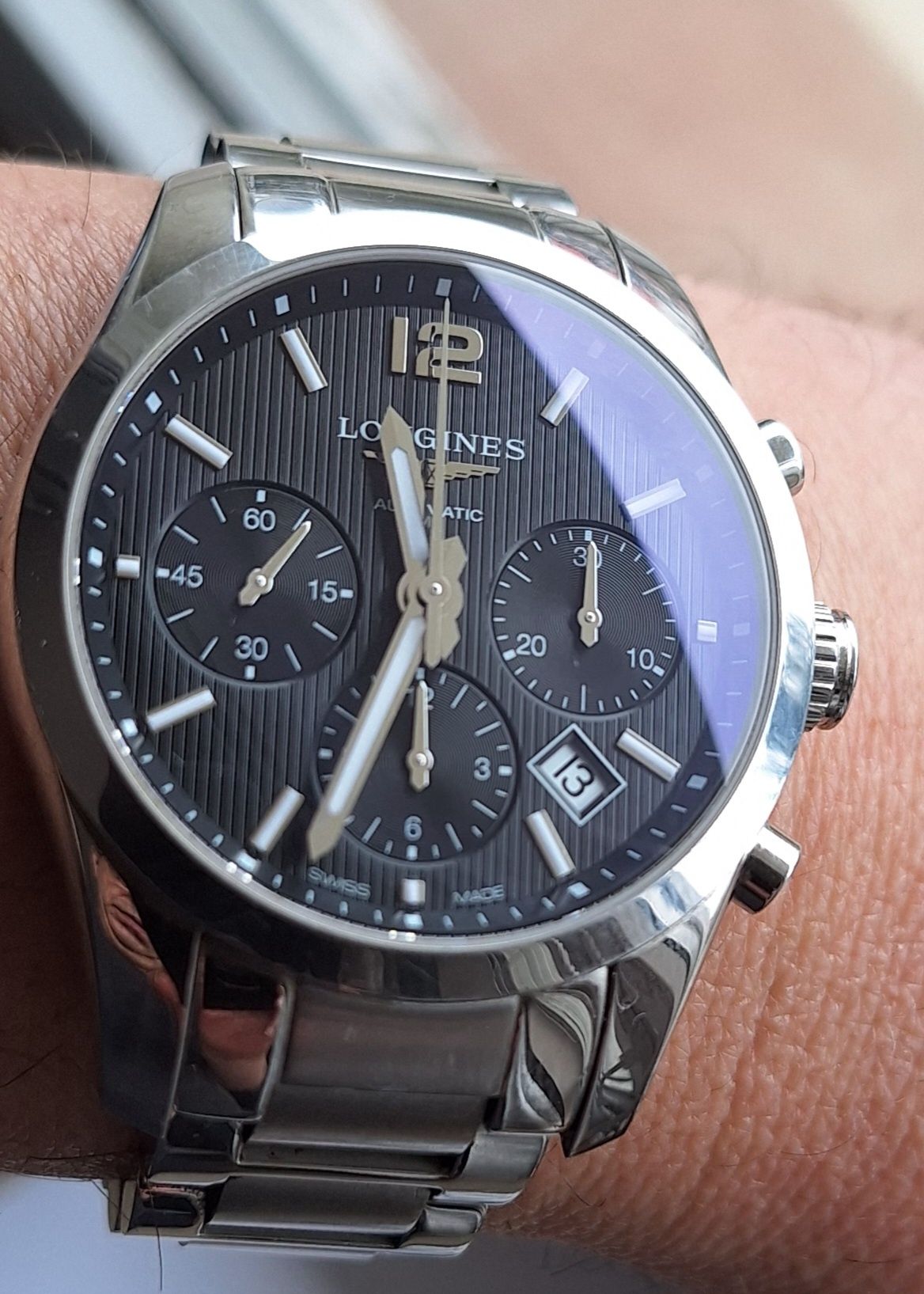 Zegarek Longines Conguest classic automatic chronograph