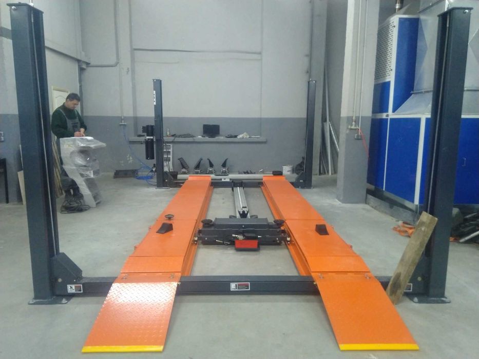Підйомник для СТО 4-стоїчний 5.5т Well Kraft 4150 під розвал сходження