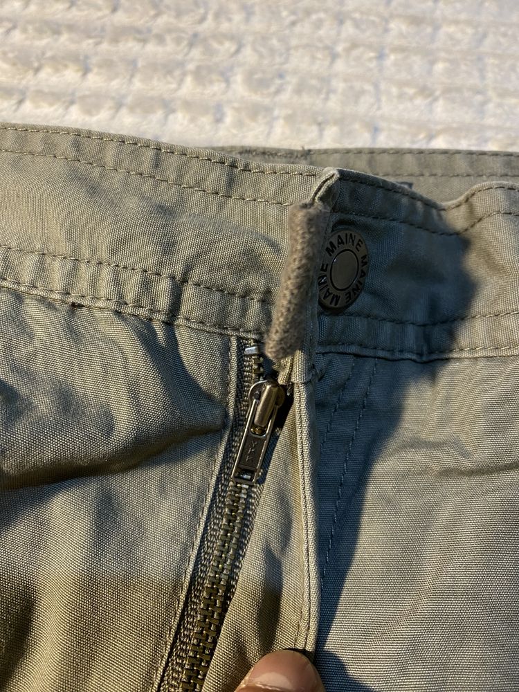 Мужские Серые хаки штаны карго ZARA cargo pants | L размер